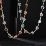 Shaped Hearts Necklace