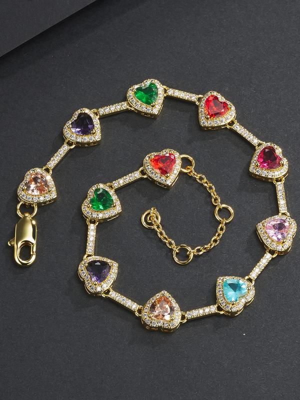 Shaped Hearts Anklet