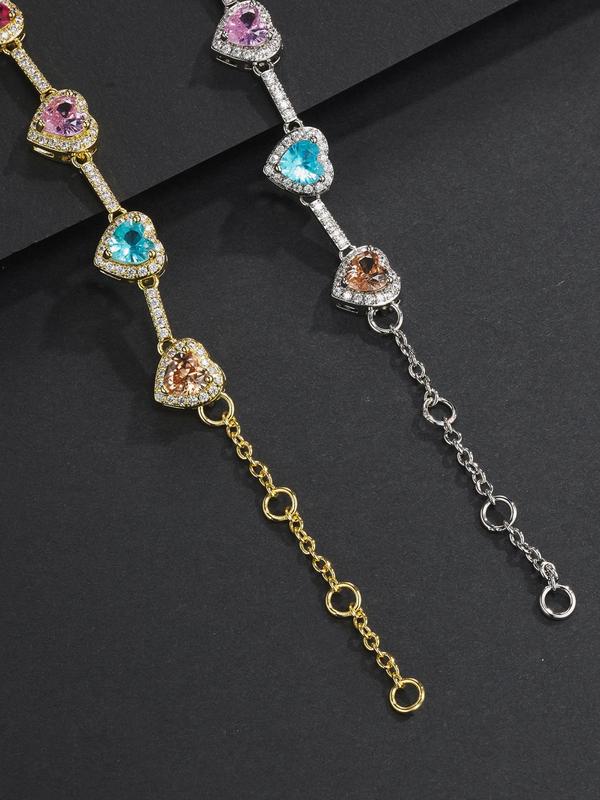 Shaped Hearts Anklet