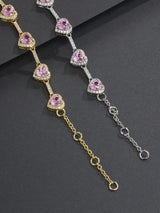 Coeur De Lavende Bracelet